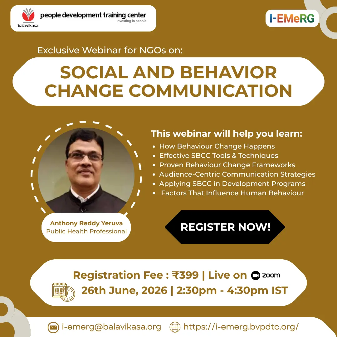 Social and Behaviour Change Communication (SBCC)