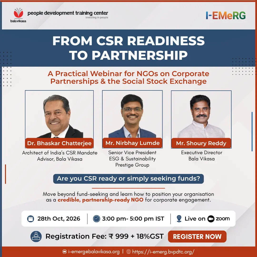 FROM CSR READINESS TO PARTNERSHIP